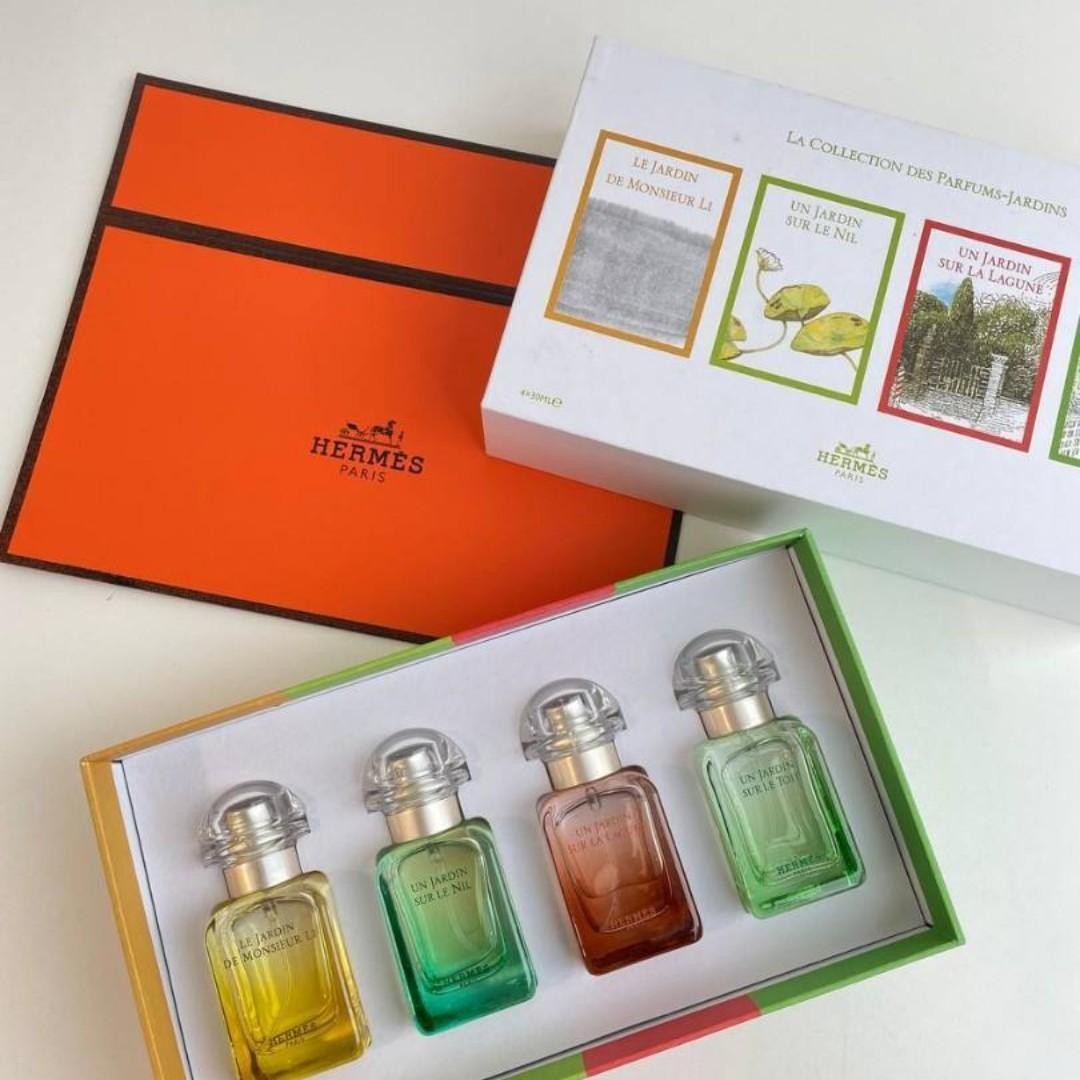 HERMES la collection des parfumes 4PC
